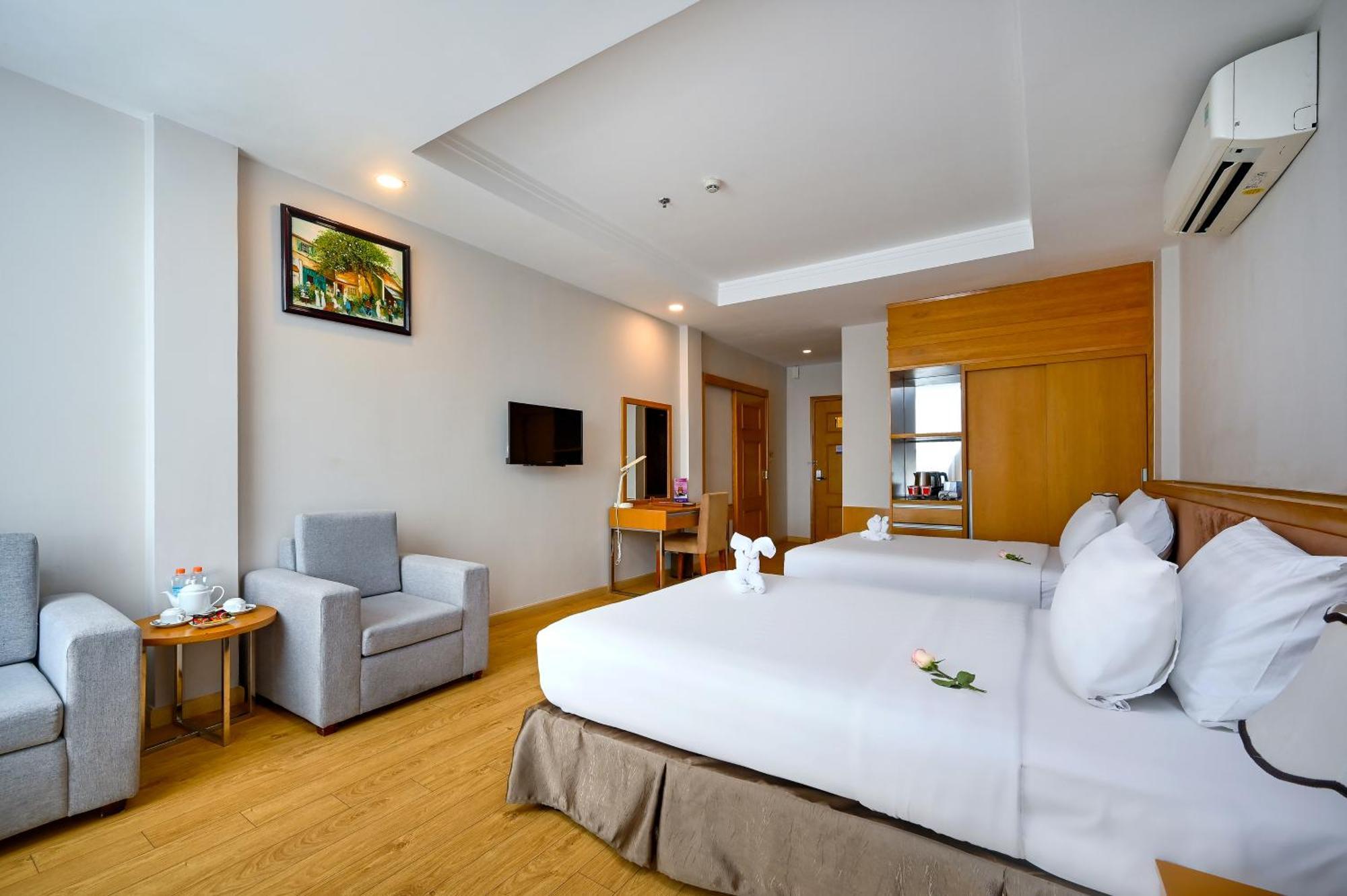 รงแรมทีทีซี ดีลักซ์ แอร์พอร์ต Hotel โฮจิมินห์ซิตี้ ภายนอก รูปภาพ